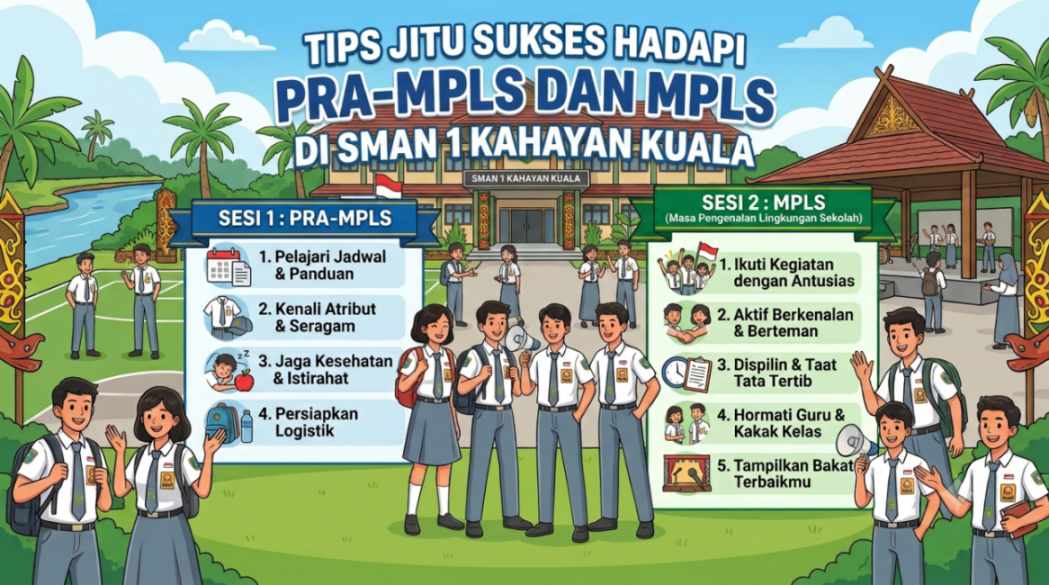 Tips Jitu Sukses Hadapi Pra-MPLS dan MPLS di SMAN 1 Kahayan Kuala