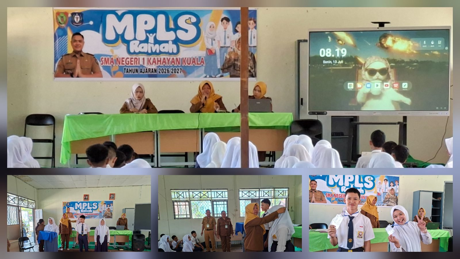 Sambut Siswa Baru, SMAN 1 Kahayan Kuala Gelar MPLS 2026: "Bukan Ajang Senioritas, Saatnya Berani Berproses!"