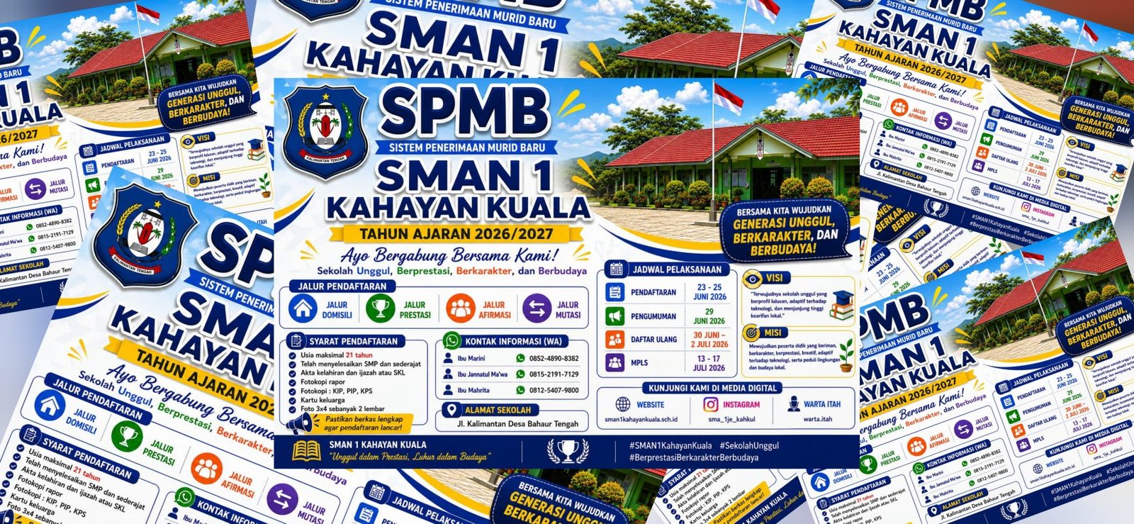 Banner Informasi Sekolah