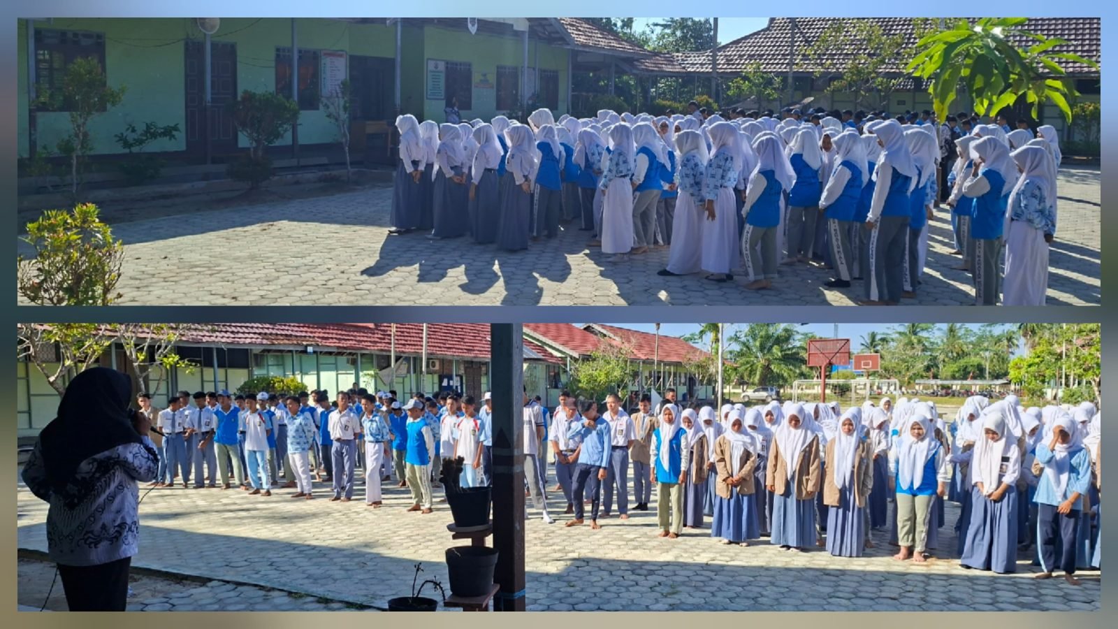 Semarak Hari Kemerdekaan, SMAN 1 Kahayan Kuala Gelar Class Meeting Bertema Kolaborasi dan Sportivitas